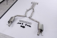 Système d'échappement pour E400 W212 3.0T V6 2013-2016, silencieux à soupapes Catback, commande à distance, acier inoxydable SS 304, tuyaux d'échappement