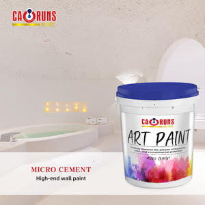 Grosir semen mikro akrilik cat Stucco cair dekorasi dinding Interior tekstur bumi berbingkai semen mikro untuk dinding Interior - Product Image 6