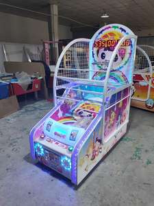 Máquina de Baloncesto Arcade Mini Operada con Monedas para Niños, Máquina de Tiro al Baloncesto Mini - Product Image 6