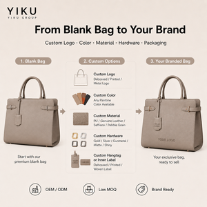 Bolso de Mano de Marca de Cuero con LOGO Personalizado Fabricante de Diseño de Lujo Clásico Bolso Tote para Damas Inspirado en Diseñador para Mujer - Product Image 4