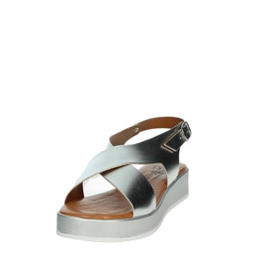 Ariel sandali 199 estivi con soletta in PVC leggera chiusura con lacci Anti-scivoloso stampa Color argento alla moda - Product Image 6