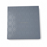 Coffret Cadeau Personnalisé Étanche avec Fermeture Magnétique, Boîte Rigide en Carton, Motif Doré Estampé à Chaud, Carnet et Stylo