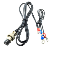 Câble de raccordement industriel GX12 Aviation Plug vers borne à joint torique de type R, connecteur aviation à verrouillage par vis, faisceau de câbles OEM ODM, usine