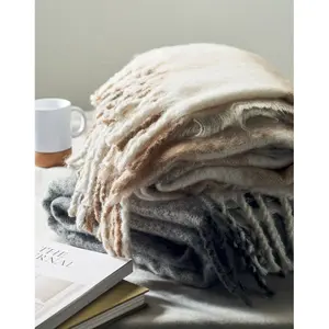 Manta QUET de mohair reciclado, merchandising sostenible - Product Image 2