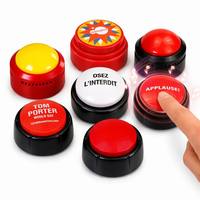 Bouton Parlant Tendance Actuelle, Unité de Réponse Multicolore, Dispositif Sonore, Enregistreur Vocal Personnalisé pour Articles Promotionnels d'Entreprise