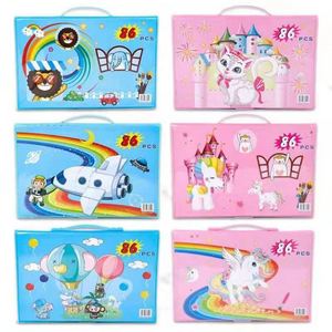 Ensemble de papeterie artistique en gros pour écoliers, kit de dessin pour enfants, jouet de dessin, ensemble de crayons à dessiner et à esquisser pour enfants - Product Image 6