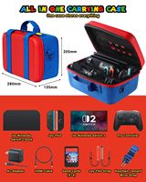 Sac de transport rigide tout-en-un en EVA pour Nintendo Switch 2, étui de protection pour accessoires et jeux, sac de voyage