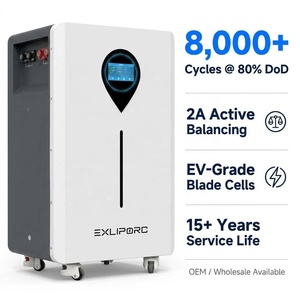 แบตเตอรี่ LiFePO4 แบบตั้งพื้น 16kWh จากโรงงานโดยตรง 51.2V 314Ah เซลล์ EV Blade 8000 รอบการใช้งาน พร้อม WiFi ระบบ Solar ESS รองรับ OEM - Product Image 1