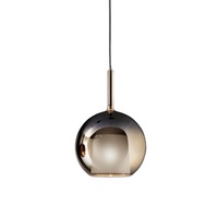 Lampe suspendue LED moderne en verre pour chambre à coucher, lampe suspendue en forme de globe pour table à manger, îlot de cuisine
