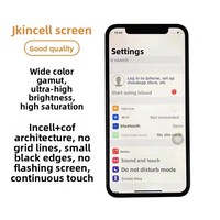 Écran de qualité JK pour le commerce transfrontalier, compatible avec l'assemblage d'écran LCD 13 Pro, haute définition, vente en gros, stock important