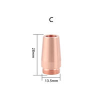 Nouvelle buse de soudage laser à fibre IPG H32 M13.5 pour fil de cuivre, tête de pistolet de machine de soudage laser portative IPG LightWELD, longue durée de vie