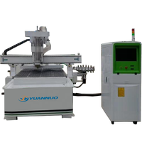 YuanNuo YN1325 YN 1530 Routeur de fraisage CNC Servo ATC, broche 9 kW, magazine d'outils 8-16 pièces, 380V/220V, garantie 2 ans