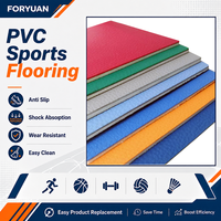 Strukturierter PVC-Sportboden für Innen- und Außenbereiche – Ideal für Turnhallen und Trainingsanlagen – Ideal für Upgrade-Projekte