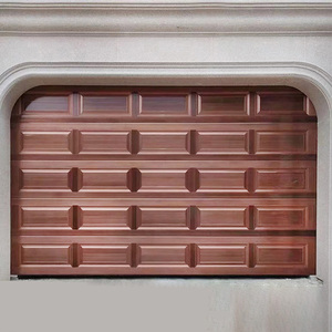 <span class=keywords><strong>Garage</strong></span> aérien sectionnel en aluminium isolé motorisé avec télécommande et contrôle Wifi <span class=keywords><strong>porte</strong></span> industrielle pour les maisons - Product Image 3