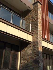 Cao cấp hiện đại theo phong cách bên ngoài tường Bảng điều khiển tự nhiên gỉ <span class=keywords><strong>Slate</strong></span> với kháng antiacid xói mòn - Product Image 6