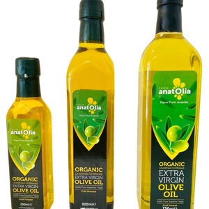 Meilleur liquide de l'huile d'olive d'anatolie, bouteille en verre de haute qualité, presse à froid, huile d'olive Extra vierge 1 LT - Product Image 1