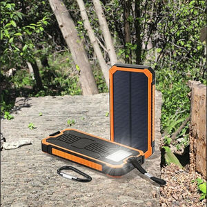 Banco de Energía Portátil Solar de 20000mAh de Alta Capacidad, Resistente al Agua, con Doble USB, Luz LED y Estación de Carga Portátil - Product Image 3