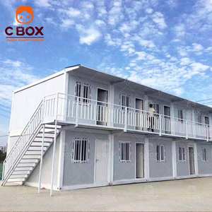 Cbox Bâtiment préfabriqué modulaire personnalisé en kit Bureau mobile Camp minier Restaurant Maison conteneur modulaire à 2 étages - Product Image 3