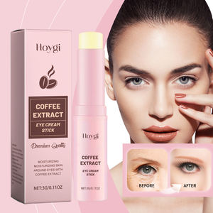 Stick pour les yeux lissant à la caféine 3g, étiquette privée OEM, cernes, repulpe, hydrate, végétalien - Product Image 2