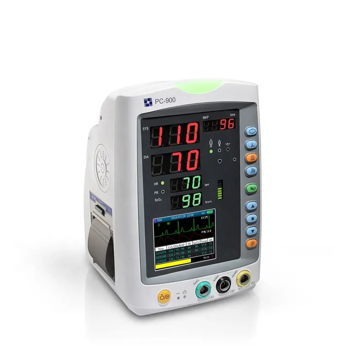 Prezzo competitivo di alta qualità certificazione CE Monitor multiparametrico De Paciente Monitor portatile digitale dei segni vitali