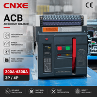 Disjoncteur à air CNXE CHW1-2000 ACB DW45-2000 3P 2000A Fixe 50kA 80kA 400V/690V pour Distribution d'Énergie Principale des Bâtiments Industriels