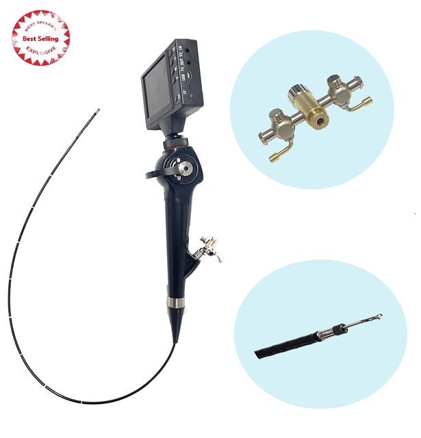 MT MEDICAL Surgery Bronchoscope Ent Flexible Fiber Optic Video Endoscope Laryngoscope Medical Flexible Video Laryngoscope