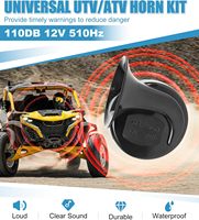 Fabrik-Großhandel UTV Dreieck-Blinker-Kit mit Hupe, Wippschalter und Kabelbaum für SXS Polaris Can Am CFMOTO Golf Cart