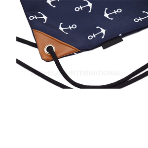 Extra Large Sports Team <b>Drawstring</b> Bag Polyester Fabric <b>Backpack</b> Nylon Shoulder Carrying System Customizable Logo Pattern - Product Image 5