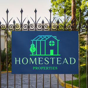 4 علامة ساحة خارجية 18x24 PP مع حرف H - Product Image 2