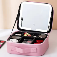 Sac de rangement cosmétique imperméable à la mode, porte-pinceaux de maquillage portable, étui de rangement pour articles de toilette de voyage