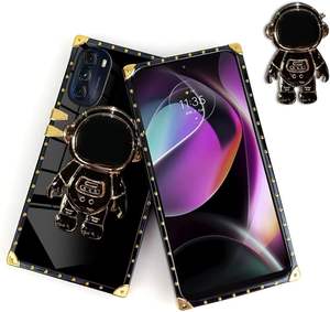 Coque de téléphone support caché astronaute pour Moto Razr 50/40G stylet 5G/6D Spaceman Cartoon antichoc TPU housse de protection gratuite - Product Image 6