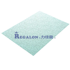 Đầy Màu Sắc Shining Uv Bao Phủ Dập Nổi Kết Cấu <span class=keywords><strong>Polycarbonate</strong></span> Nổi Tấm - Product Image 2