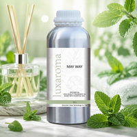 Huile essentielle de menthe poivrée pour diffuseur - 100% pure, naturelle, distillée à la vapeur, bienfaits pour l'aromathérapie et les soins de la peau, convient à tous les types de peau |