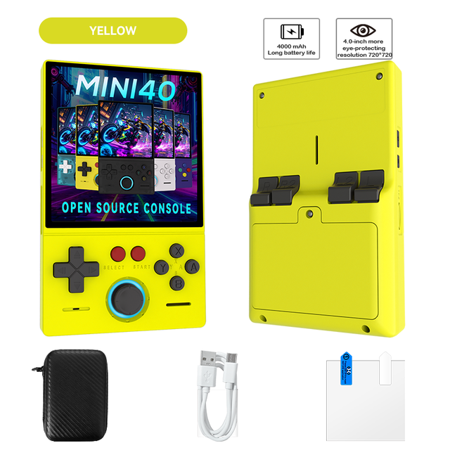 Mini40 Handheld Console Handheld Game Player Gaming Console Retro Game Console Handheld Gaming Console Retro Game Consola De