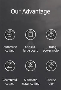 3000 et 3800 facile à utiliser haute précision Portable Push Knife Rock Dalle Track Tiles Coupe-céramique avec Rail de guidage - Product Image 3