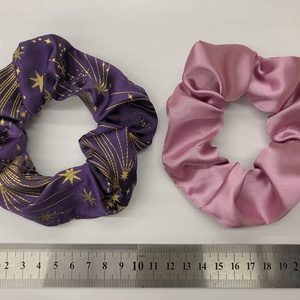 Scrunchies pour cheveux pour femmes, design personnalisé, scrunchies colorés - Product Image 4
