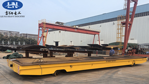 Chariot à plateau mobile électrique hydraulique sans rail <span class=keywords><strong>Leina</strong></span> New Industrial Goods Handling 80 tonnes à usage général - Product Image 6