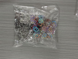100 Uds anillos de Punta 9,5mm hebilla botones Metal Color alicates botón a presión garra DIY conjunto mano presión alicates remache hebilla herramienta de coser - Product Image 2
