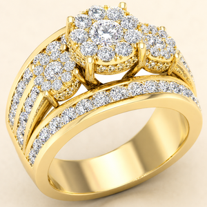 Anello dal Design Geometrico Classico da Donna - Product Image 4