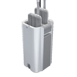 Flat <b>Mop</b> <b>Microfiber</b> Rectangular Dry Wet Use One Drag Clean Hands Free <b>Mop</b> Bucket - Product Image 5