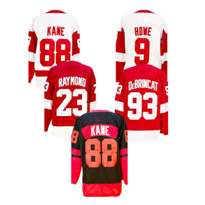 Maillot de hockey sur glace cousu pas cher 9 Howe 13 Datsyuk 19 Yzerman 23 Raymond 53 Seider 71 Larkin 88 <span class=keywords><strong>Kane</strong></span> 91 Fedorov 93 DeBrincat - Product Image 4