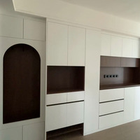 Meuble TV moderne et minimaliste pour salon avec grands tiroirs de rangement, console multimédia en bois, prix d'usine