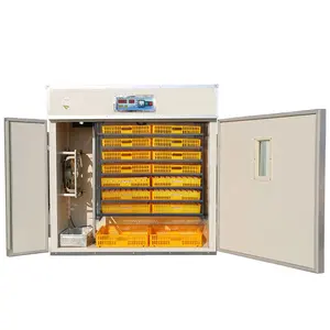 1000 Eggs Incubator for Hatching Eggs Automatic Incubator with Automatic Egg Turning and Water Adding 360 Degree View