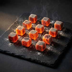 Para fabricar las cachimbas indonesias, la instalación utiliza briquetas de coco derivadas de cáscaras de coco 100% naturales. - Product Image 1