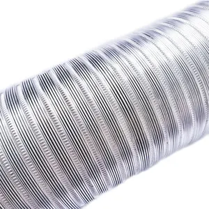 Ventilation en aluminium semi-rigide conduit flexible