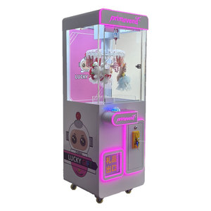 Nhà máy giá rẻ Clip trò chơi Arcade máy cho trẻ em đồng tiền hoạt động giải thưởng Claw Crane Máy Quà Tặng thương mại búp bê kẹp máy - Product Image 6