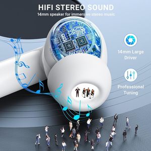 High Quality Wireless Stereo In-Ear Headset 6.0 ANC Noise Cancelling TWS Earbuds Gaming Air Buds Earphones - Product Image 5