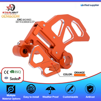 Pièces de moto tout-terrain XGS, pièces de moto CNC en aluminium anodisé, protection du frein à disque arrière pour KTM 125 XC