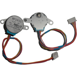Moteur pas à pas Mp2835 12V DC pour pièces de climatisation centralisée, matériau métallique de haute qualité - Product Image 1