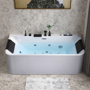 自立型アクリルWhirlpool Spa <span class=keywords><strong>Tub</strong></span> Air Jetted Hydromassag新デザイン埋め込み型ジェットバスルーム付き - Product Image 6